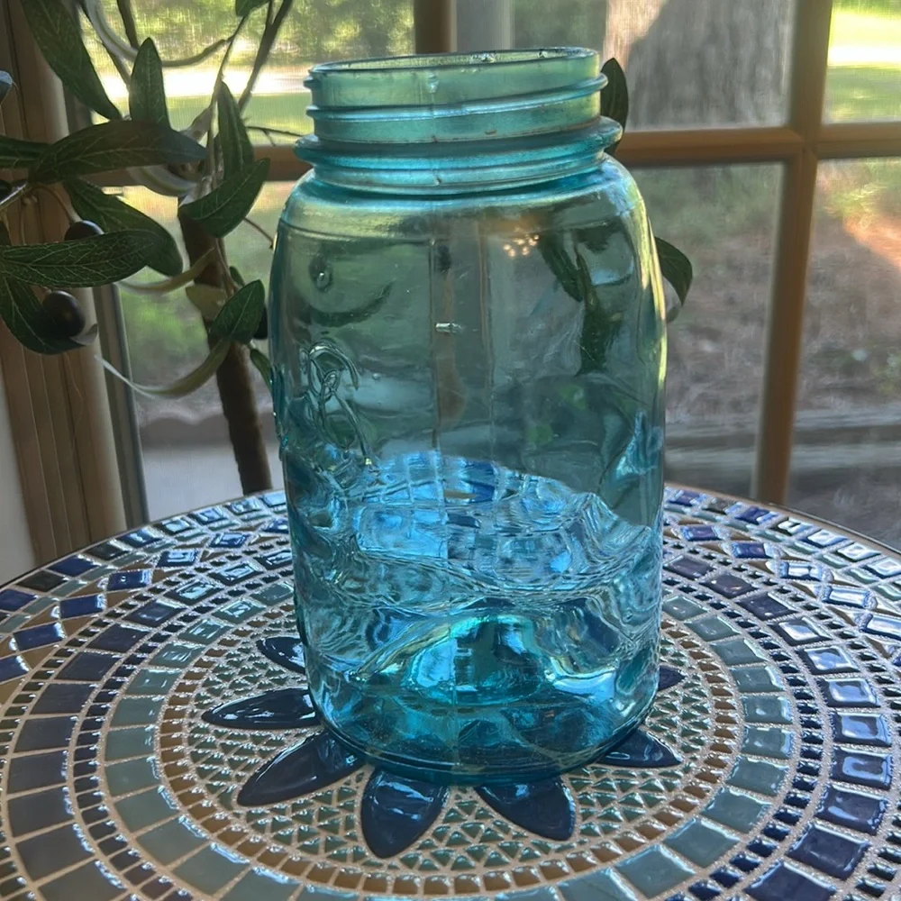Mason blue Vintage BALL MASON